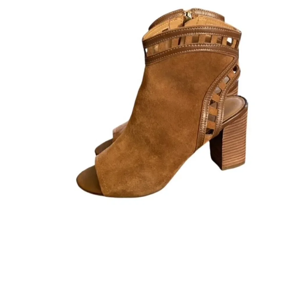 Franco Sarto Greenwich Suede Ankle Boots 8.5